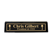 Desk Wedge Name Plate - PERSONALIZED - Leg Lamp - 11 Inches