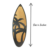 Sign - Custom - Palm Tree Surfboard