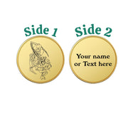 Challenge Coin - PERSONALIZED - CUSTOM - Dealer of Death Grim Reaper