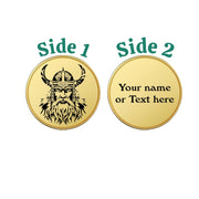Challenge Coin - PERSONALIZED - CUSTOM - Viking