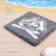 Coaster - Slate - Captain - SET OF 2