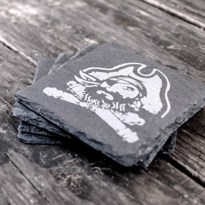Coaster - Slate - Captain - SET OF 2