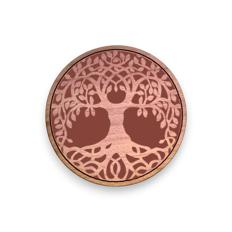 Challenge Coin - PERSONALIZED - CUSTOM - Celtic Tree of Life