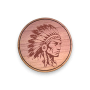 Challenge Coin - PERSONALIZED - CUSTOM - Indian Chief