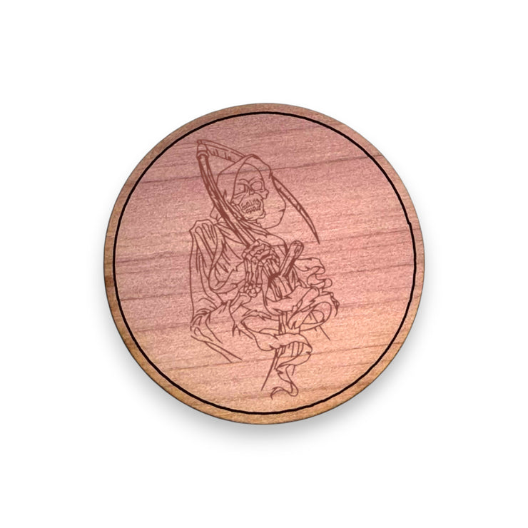 Challenge Coin - PERSONALIZED - CUSTOM - Dealer of Death Grim Reaper