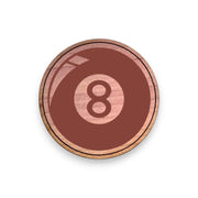 Challenge Coin - PERSONALIZED - CUSTOM - Eight Ball