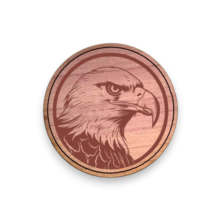 Challenge Coin - PERSONALIZED - CUSTOM - Bald Eagle