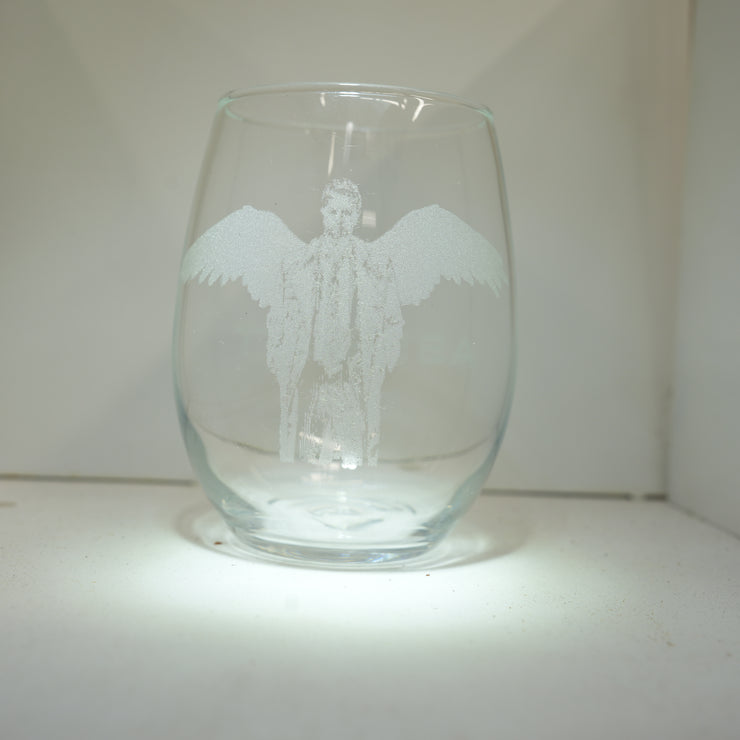 15oz Stemless Wine Glass -   Hey assbut