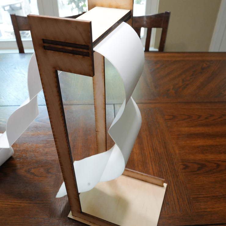 Shipping Label Stand and Feeder - Unassembled