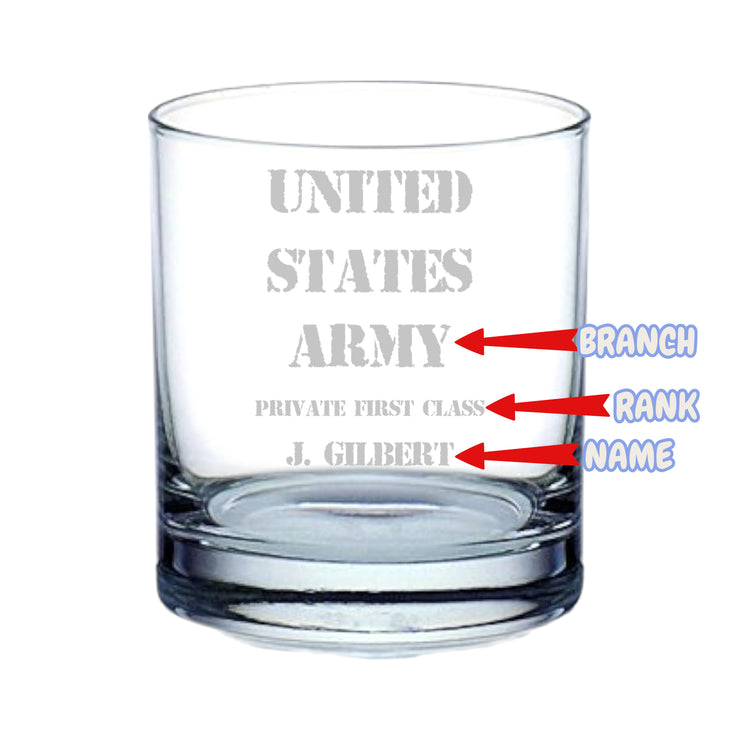 UNITED STATE MILITARY GIFT ITEMS - PERSONALIZED - CUSTOM