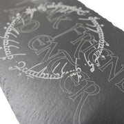Sign - Slate - Speak friend and enter - 12x7in