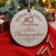 Worlds most Awesome Photographer - Ornament