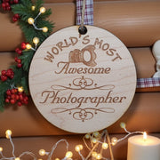 Worlds most Awesome Photographer - Ornament
