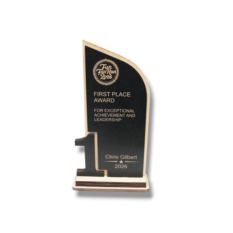 Award - PERSONALIZED - Trophy Award 1st 2nd 3rd Place
