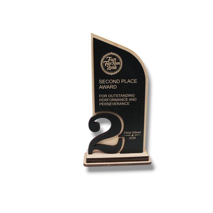 Award - PERSONALIZED - Trophy Award 1st 2nd 3rd Place