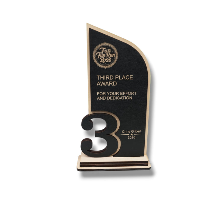 Award - PERSONALIZED - Trophy Award 1st 2nd 3rd Place