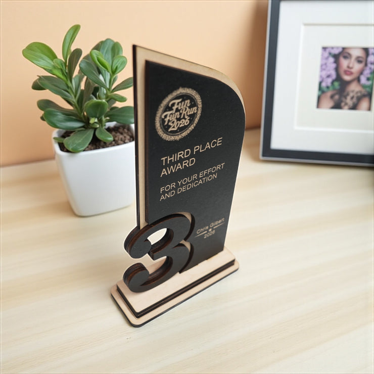 Award - PERSONALIZED - Trophy Award 1st 2nd 3rd Place