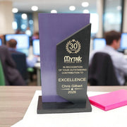 Award - PERSONALIZED - Trophy Award 4 - Color - 12x7 Inhces