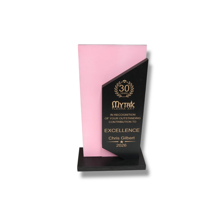 Award - PERSONALIZED - Trophy Award 4 - Color - 12x7 Inhces