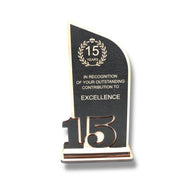 Award - Trophy - CUSTOM - Anniversary Year - 9x5 Inches