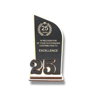 Award - Trophy - CUSTOM - Anniversary Year - 9x5 Inches