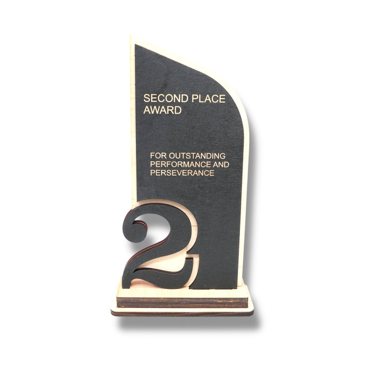 Award - Trophy Award 1st 2nd 3rd Place - 9x5 Inches