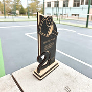 Trophy Award - PERSONALIZED - Pickleball - 1st 2nd 3rd Place - 9x5 Inches