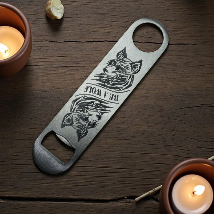 Tribal - Be a Wolf - Bottle Opener