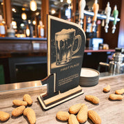 Trophy Award - CUSTOM - Beer - 1st 2nd 3rd Place - 9x5 Inches