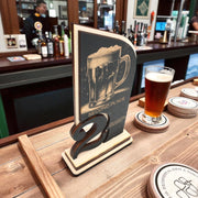 Trophy Award - CUSTOM - Beer - 1st 2nd 3rd Place - 9x5 Inches