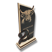 Trophy Award - CUSTOM - Highland Cow - 1st 2nd 3rd Place - 9x5 Inches