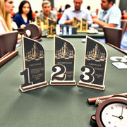 Trophy Award - PERSONALIZED - Chess - 1st 2nd 3rd Place - 9x5 Inches