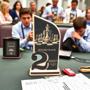 Trophy Award - PERSONALIZED - Chess - 1st 2nd 3rd Place - 9x5 Inches