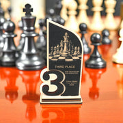 Trophy Award - PERSONALIZED - Chess - 1st 2nd 3rd Place - 9x5 Inches