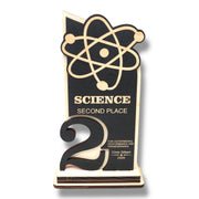 Trophy Award - PERSONALIZED - Science - 1st 2nd 3rd Place - 9x5 Inches