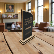 Trophy Award - World's Okayest Brother