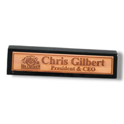 Desk Wedge Name Plate - PERSONALIZED - Happy Halloween - 11 Inches