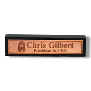 Desk Wedge Name Plate - PERSONALIZED - Jesus - 11 Inches