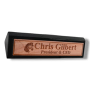 Desk Wedge Name Plate - PERSONALIZED - Horse - 11 Inches