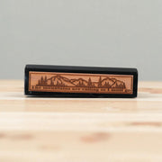 Desk Wedge Name Plate - The Mountains are calling - 11 Inches