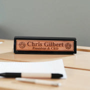 Desk Wedge Name Plate - PERSONALIZED - Demon Trap - 11 Inches