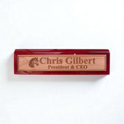 Desk Wedge Name Plate - PERSONALIZED - Horse - 11 Inches