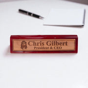 Desk Wedge Name Plate - PERSONALIZED - Jesus - 11 Inches
