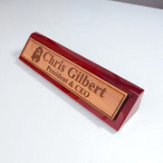 Desk Wedge Name Plate - PERSONALIZED - Jesus - 11 Inches