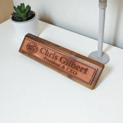 Desk Wedge Name Plate - PERSONALIZED - Noahs Ark - 11 Inches