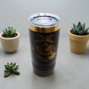 20oz Tumbler - CUSTOM - Raccoon and Baby