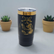 20oz Tumbler - CUSTOM - Raccoon and Baby
