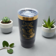 20oz Tumbler - CUSTOM - Raccoon and Baby