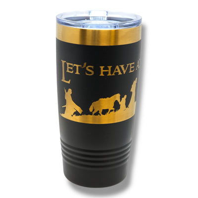 20oz Tumbler - CUSTOM - Let's have an adventure