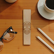 Bookmark - Sugar Skull - Birch Wood